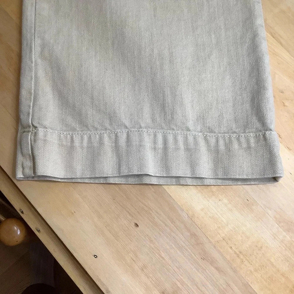 ZARA WOMAN Tan Wide Leg Cropped Pants Size 8 - Picture 10 of 14